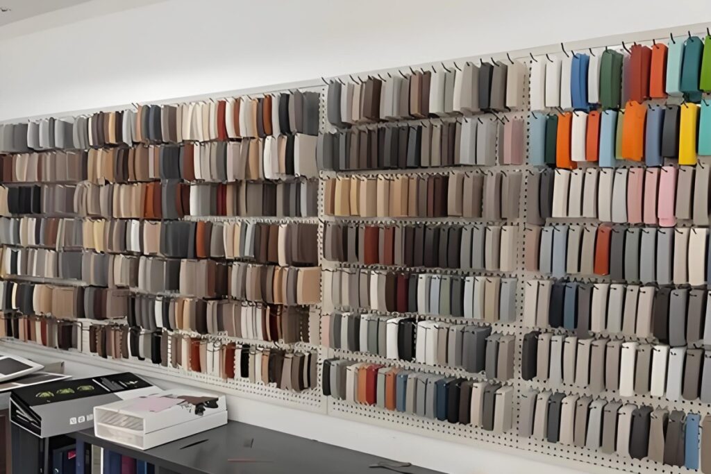 edge banding color card