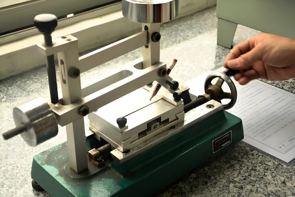 edge banding surface hardness test