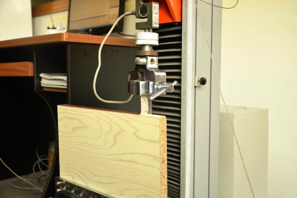 edge banding tensile test