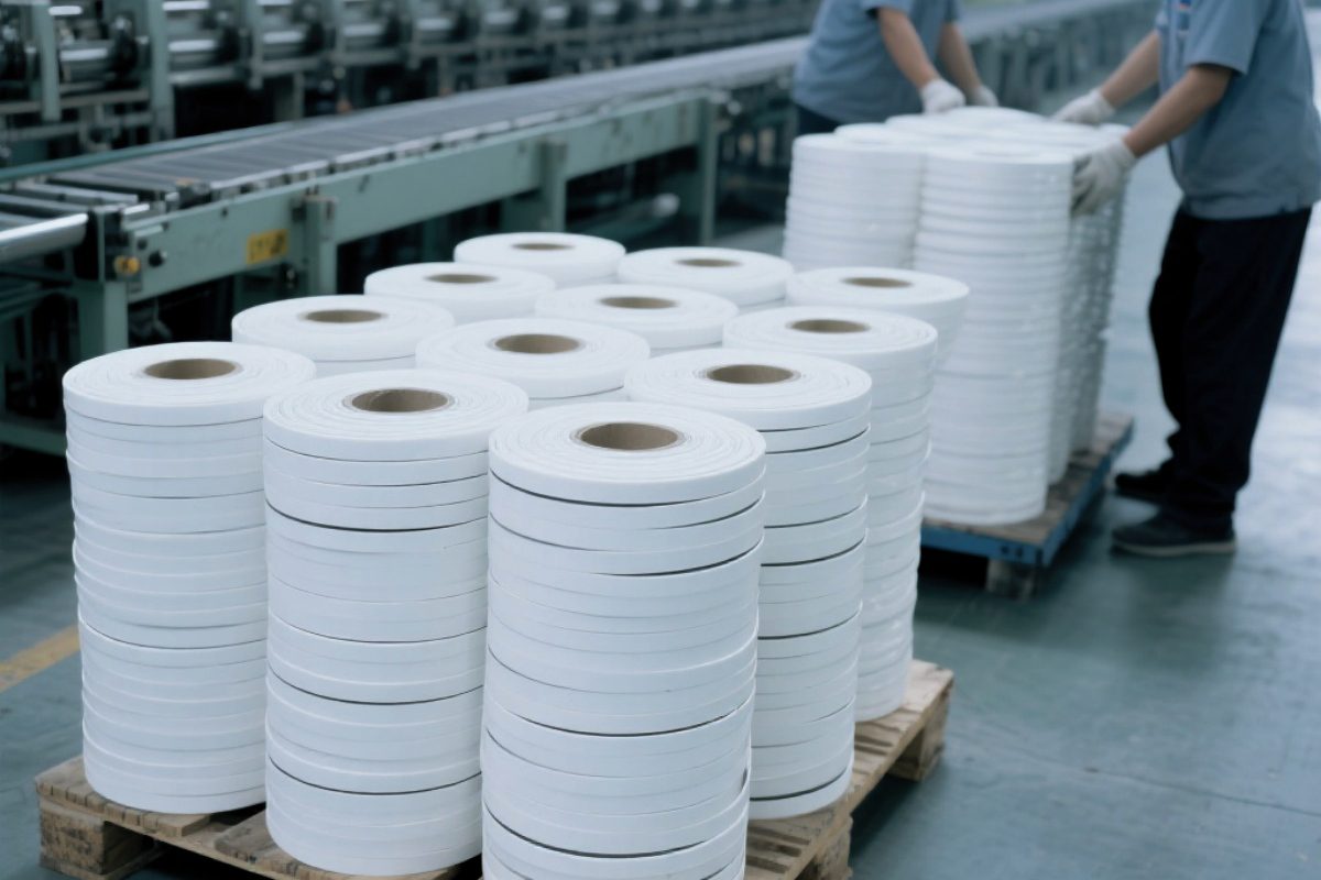 finished edge banding display