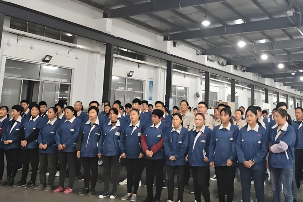 group photo of production staff