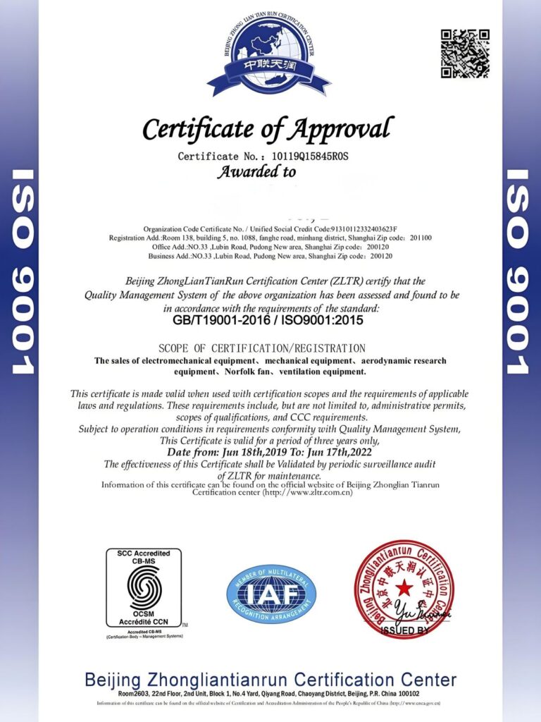 iso9001 system report