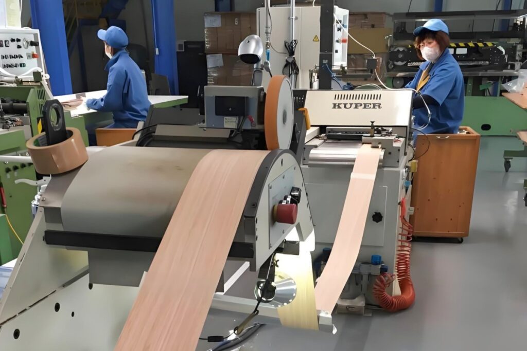 wood edge banding production line