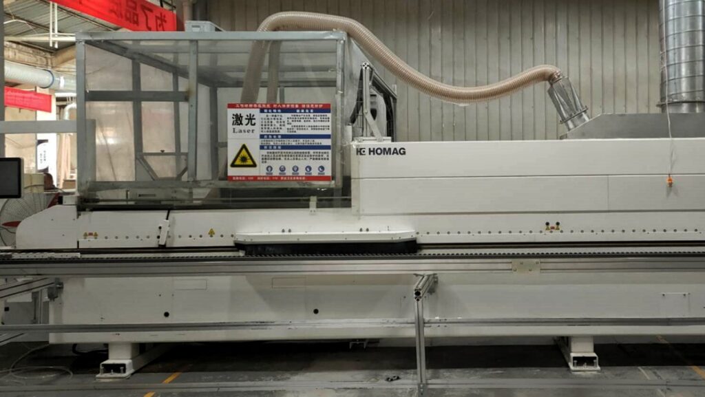 laser edge banding machine